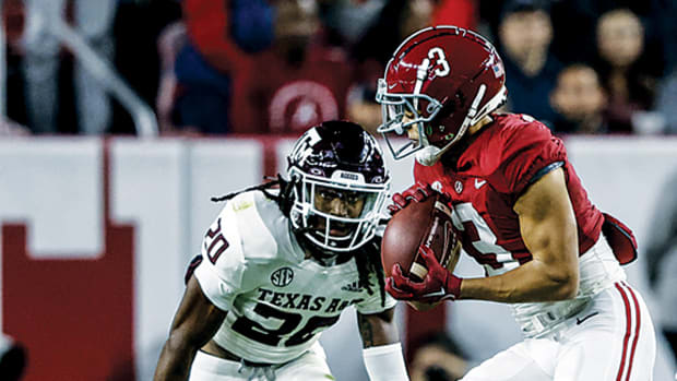 Alabama's Jermaine Burton was filmed hitting a female Volunteers fan